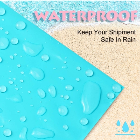 10 19x24 Inch Poly Mailers Teal or Pink Extra Large Shipping Bags Strong Thick - Picture 5 of 10